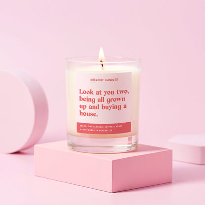 New Home Candle For Couples (All Grown Up)