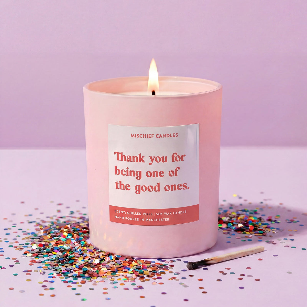 Thank You For Being One Of The Good Ones Teacher Candle