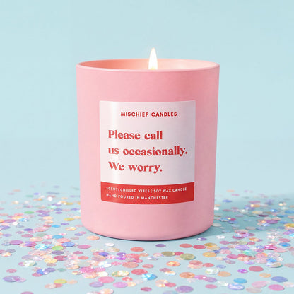 University Gift From Parents | Please Call Us Occasionally. We Worry