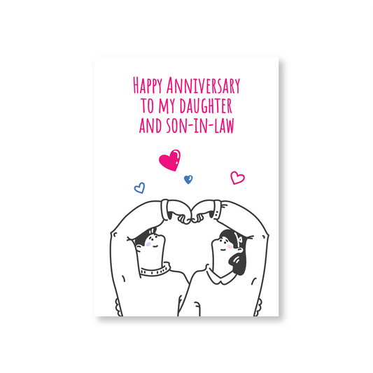Anniversary Card For Daughter And Son In Law