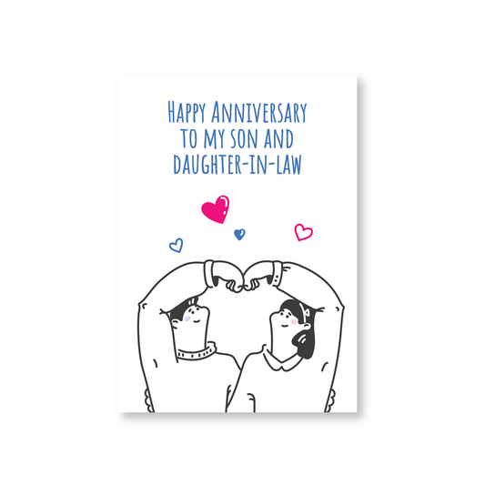 Anniversary Card For Son And Daughter In Law