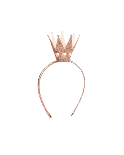 Glitter Birthday Crown Headband