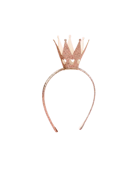 Glitter Birthday Crown Headband