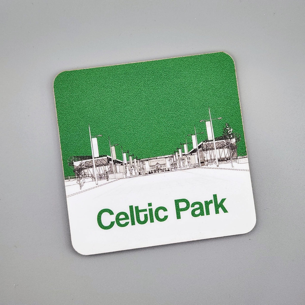 Celtic FC coaster of Celtic Park