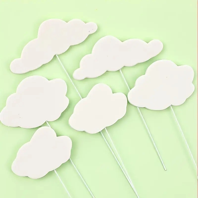 Cloud Cake Toppers (6pcs)
