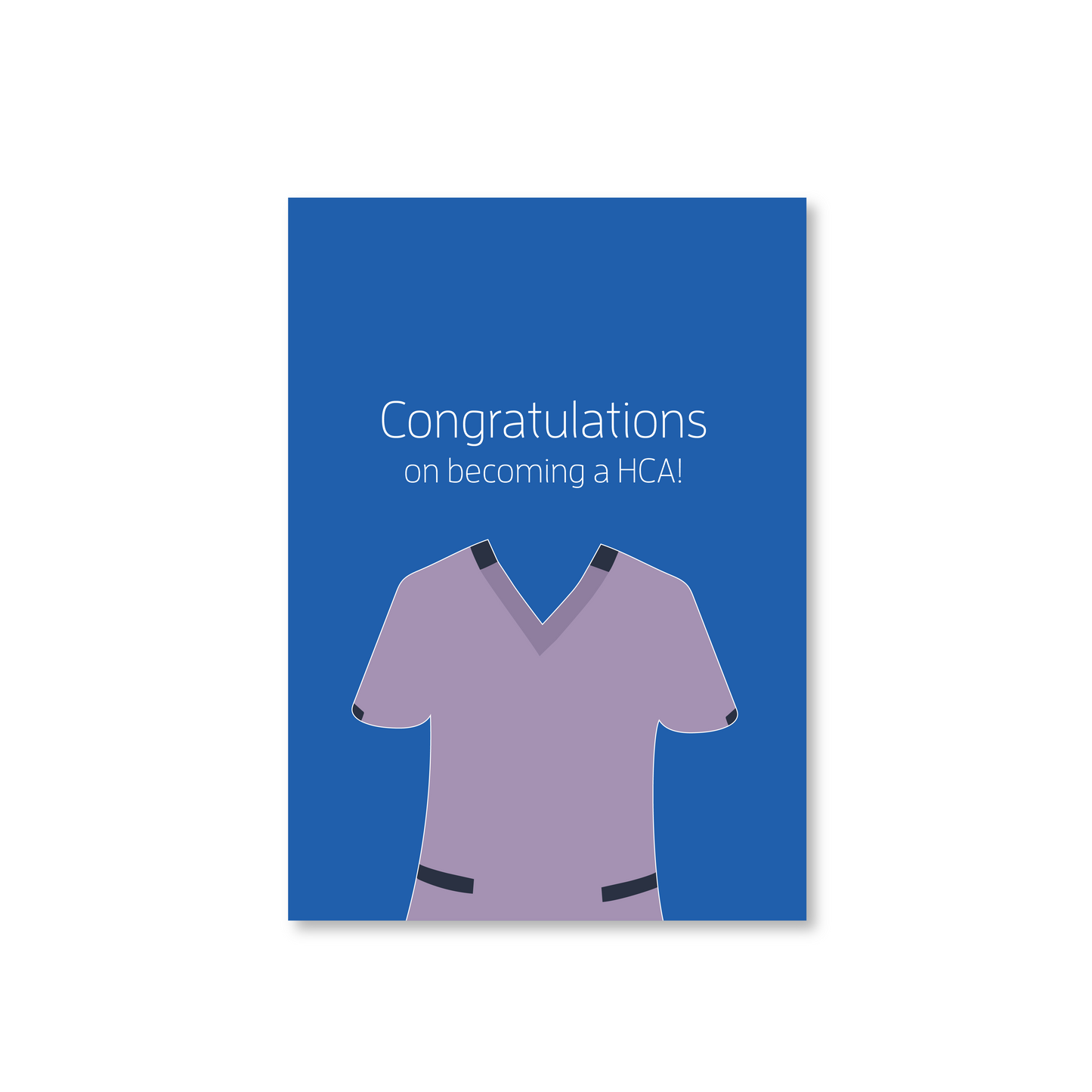 Congrats On Becoming a HCA (Healthcare Assistant) Card