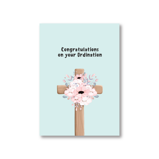 Congratulations on Your Ordination Card