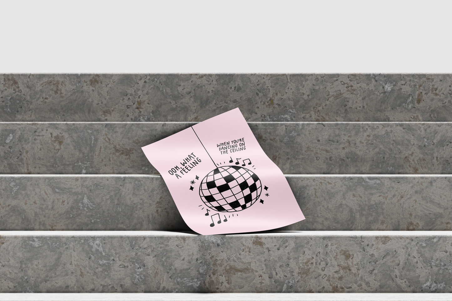 Dancing On The Ceiling Music Print (A5 - A3)