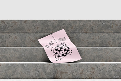 Dancing On The Ceiling Music Print (A5 - A3)