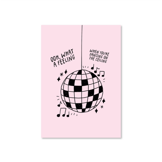 Dancing On The Ceiling Music Print (A5 - A3)