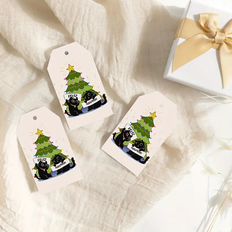 Feliz Navidad Christmas Gift Tag (Pack of 8)