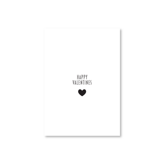 Simple Valentines Day Card For Emos & Goths