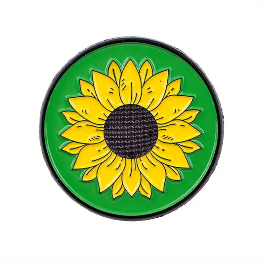 Yellow Sunflower Cute Pin Badge