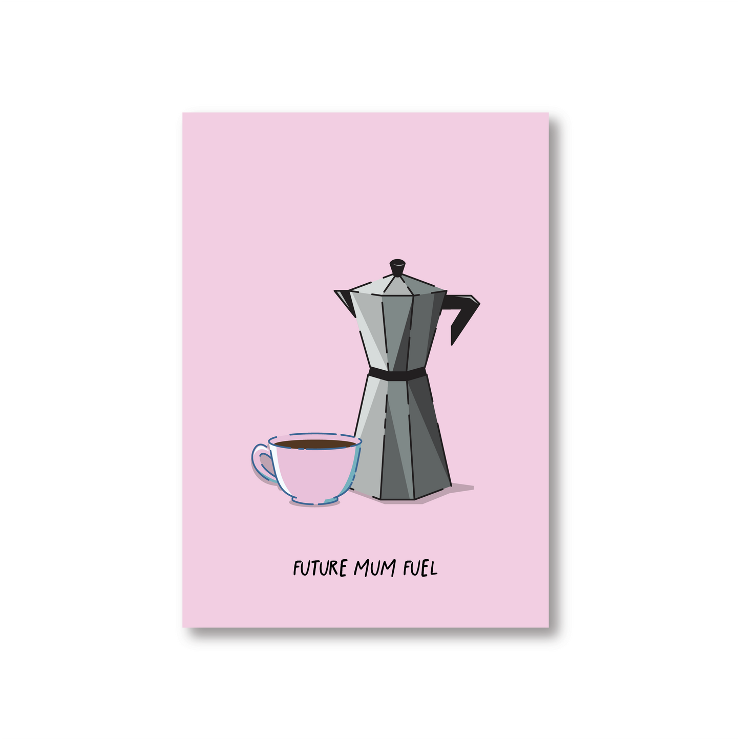 Future Mum Fuel (Mum To Be New Baby Card)