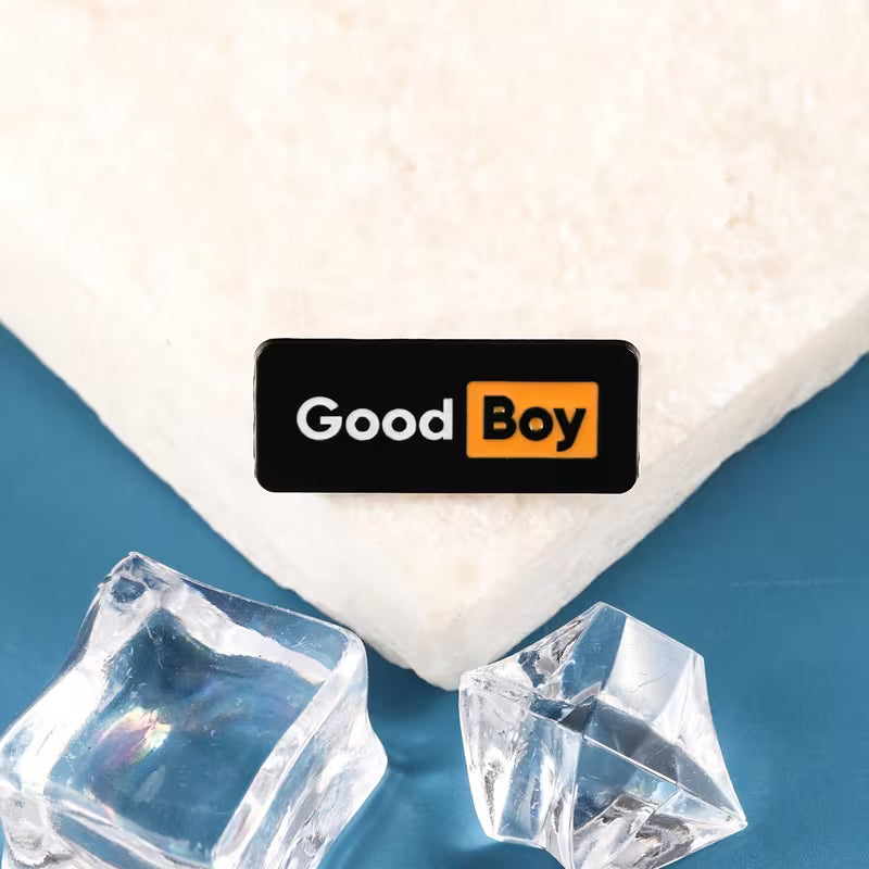 Good Boy X-Rated Pin Badge