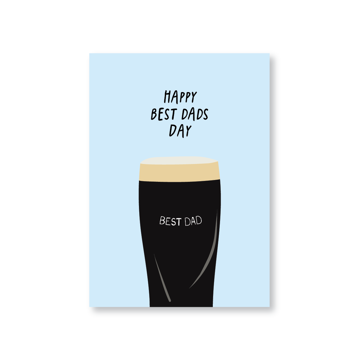 Happy Dad's Day (Best Dad) Guinness Fathers Day Card