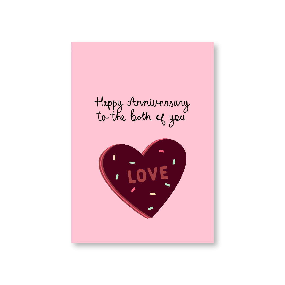 Happy Anniversary Card To The Both Of You