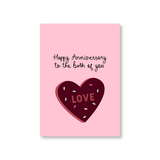 Happy Anniversary Card To The Both Of You