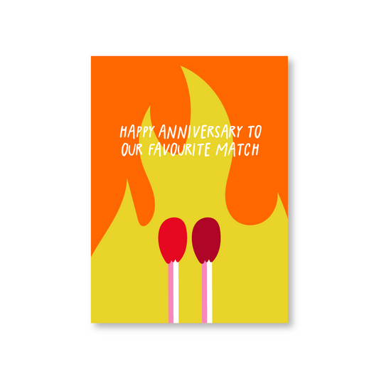 Happy Anniversary Card For Our Favourite Couple