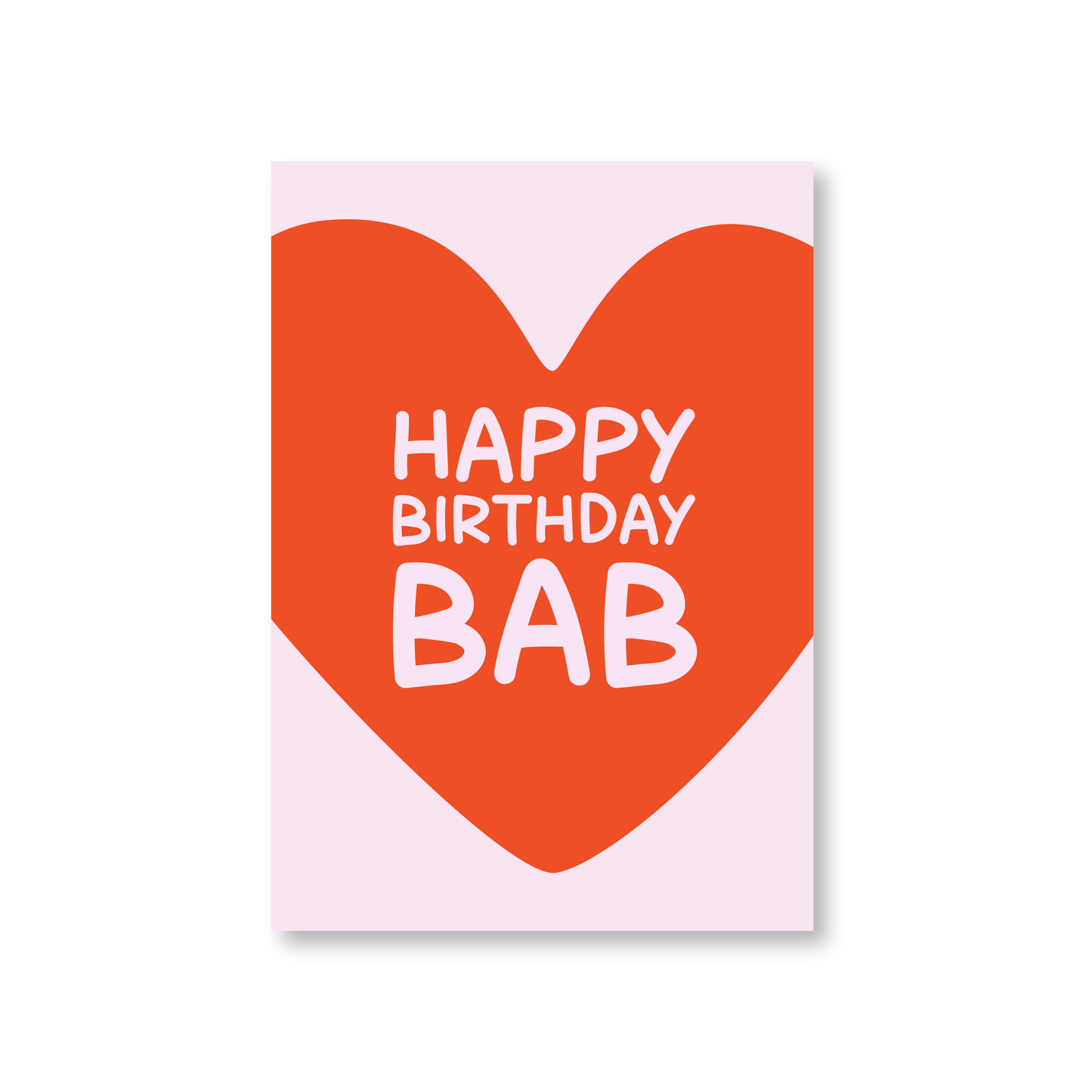 Happy Birthday Bab (Happy Birthday Card) (Multiple designs)