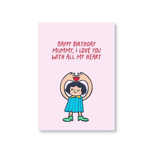 Happy Birthday Mummy Card