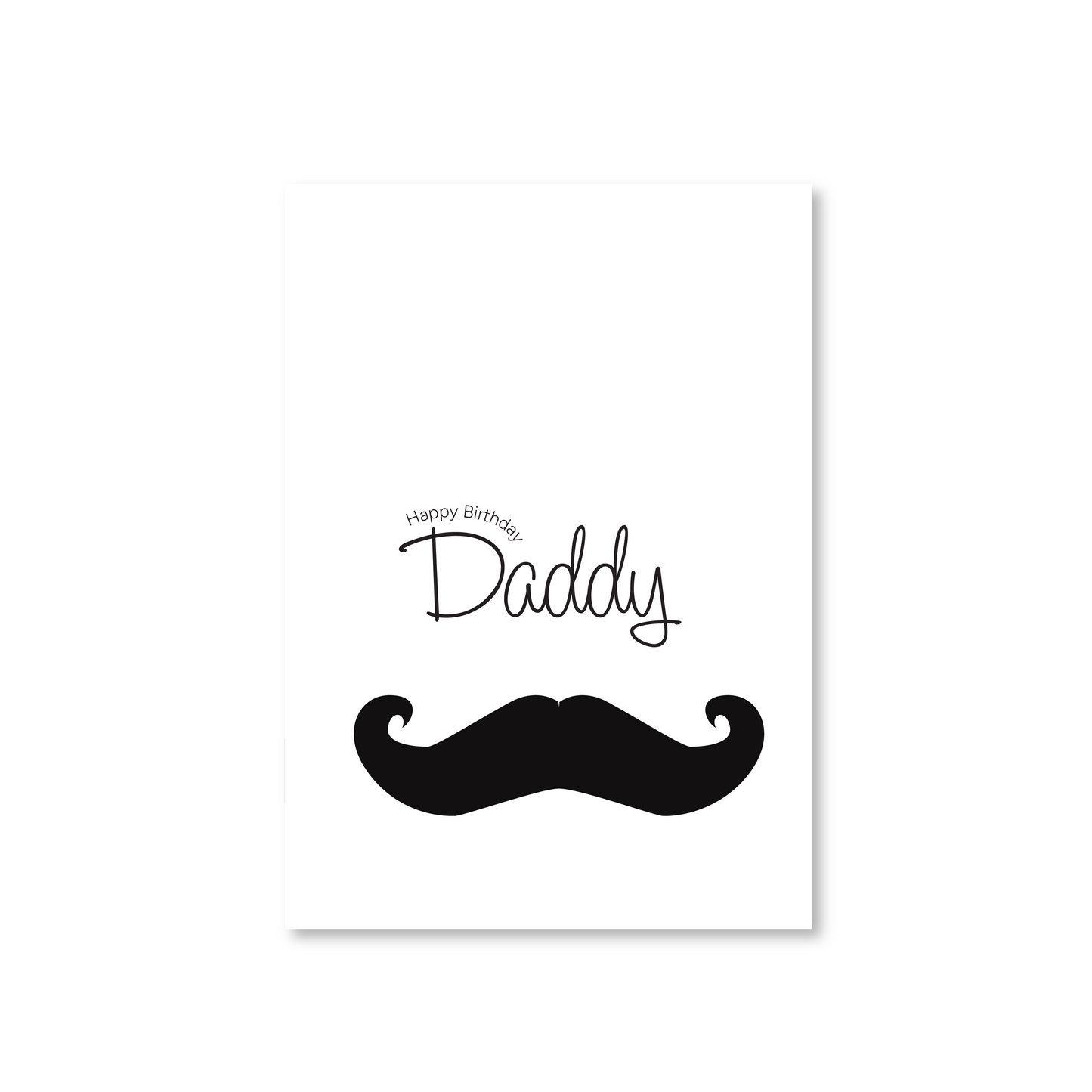 Happy Birthday Daddy (LGBT Birthday Card)