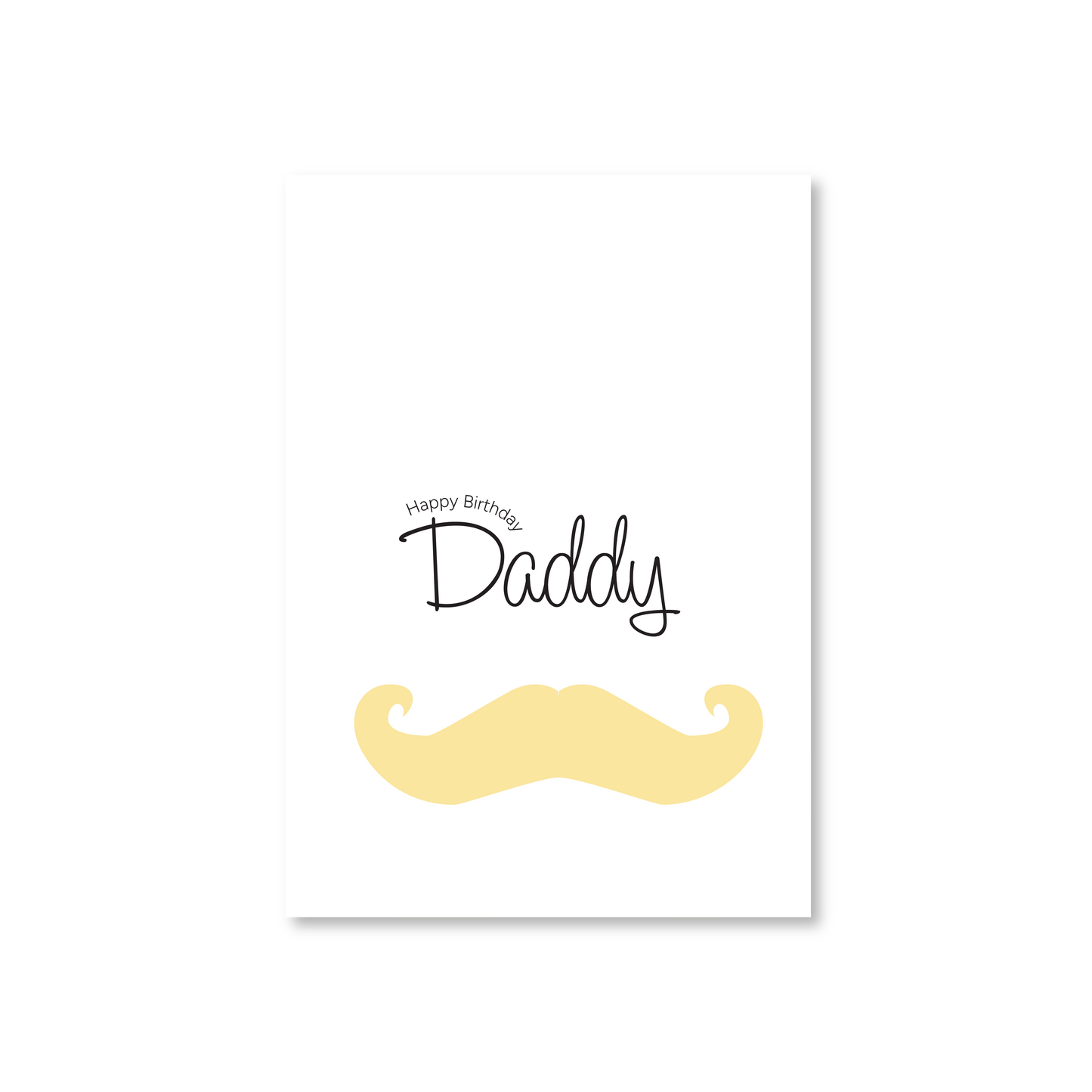 Happy Birthday Daddy (LGBT Birthday Card)