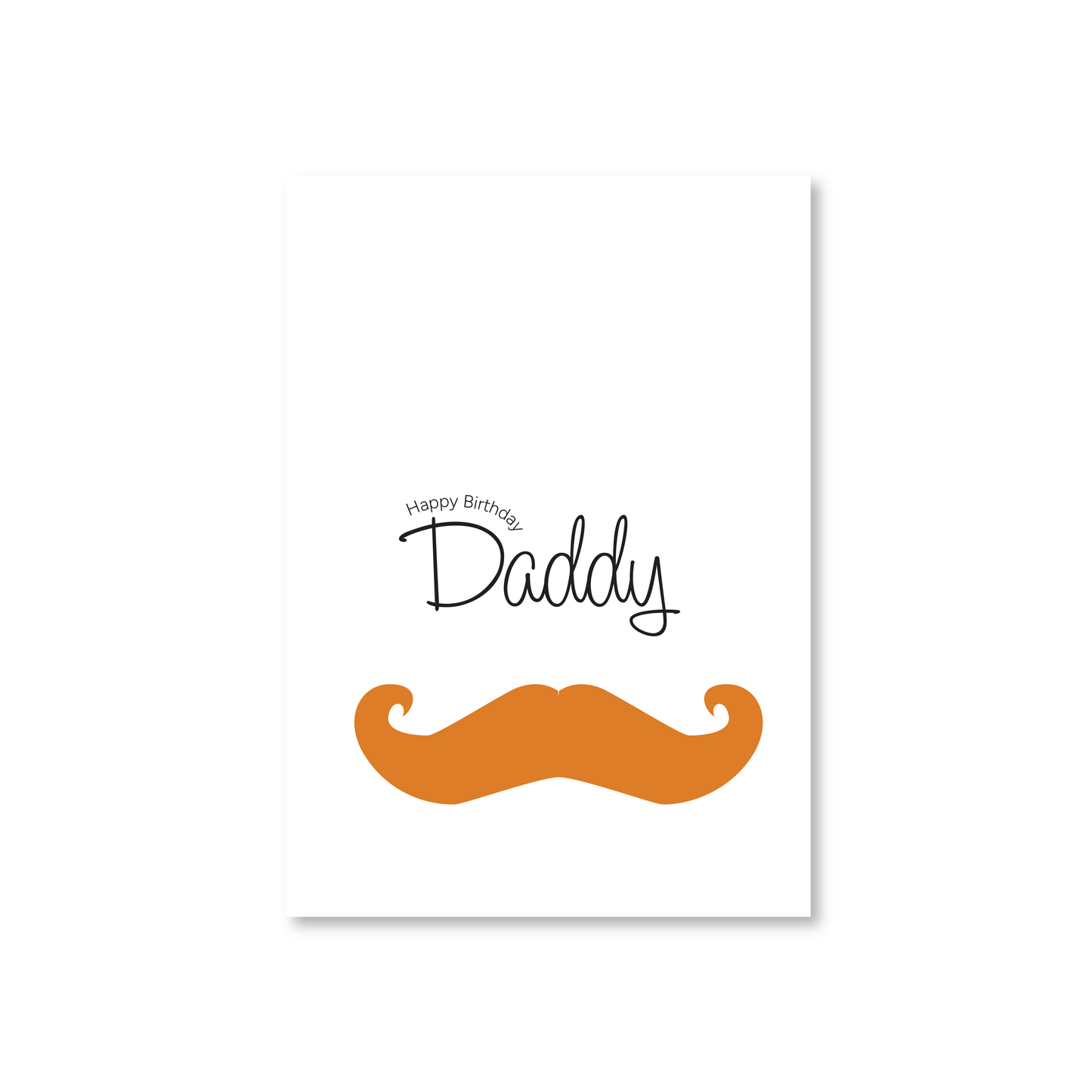 Happy Birthday Daddy (LGBT Birthday Card)