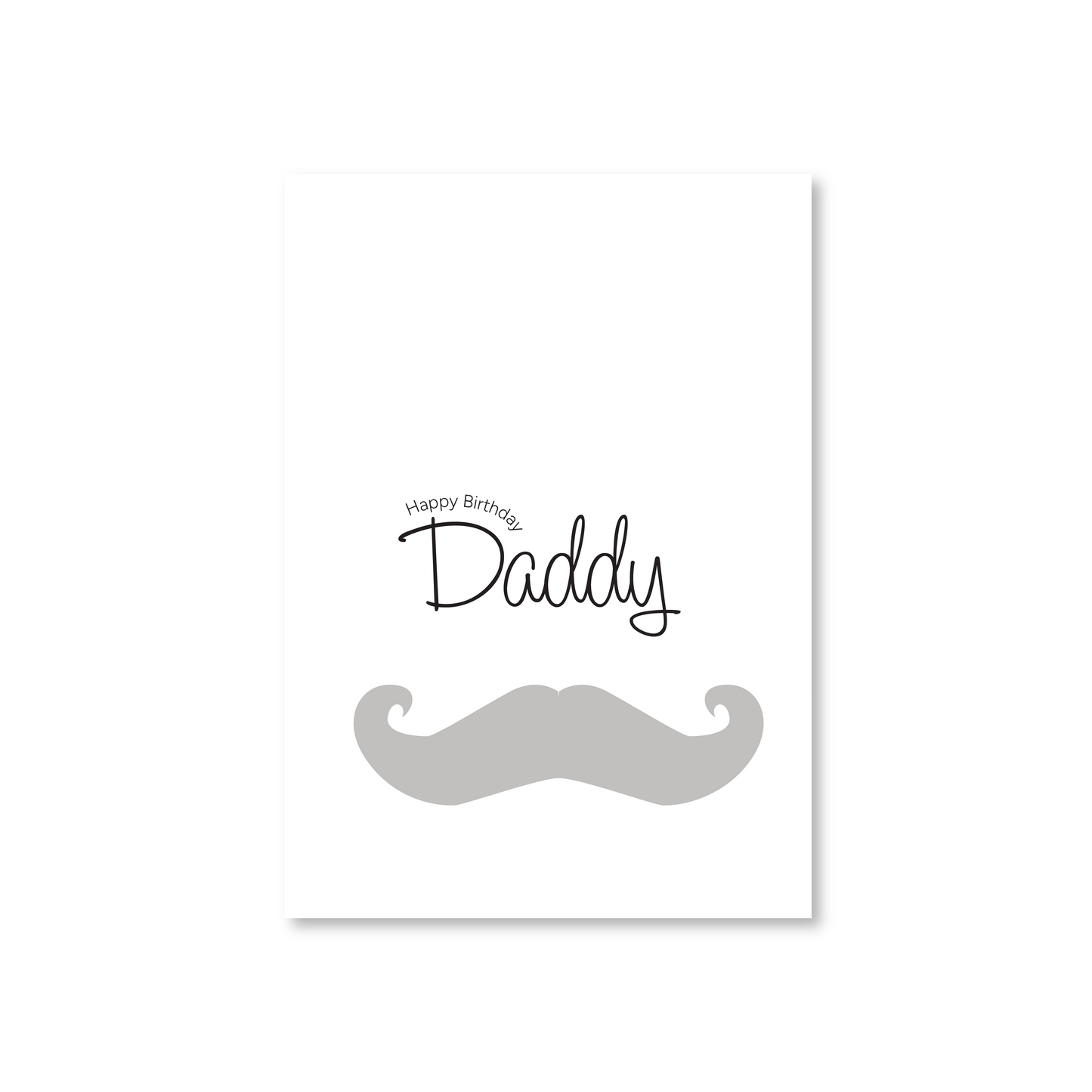 Happy Birthday Daddy (LGBT Birthday Card)