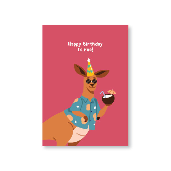 Happy Birthday To Roo Birthday Card – FeelGoodTimes