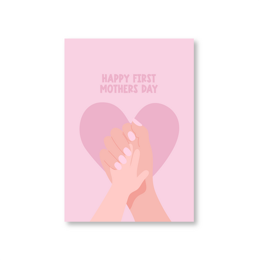 Happy First Mothers Day Card For A New Mum