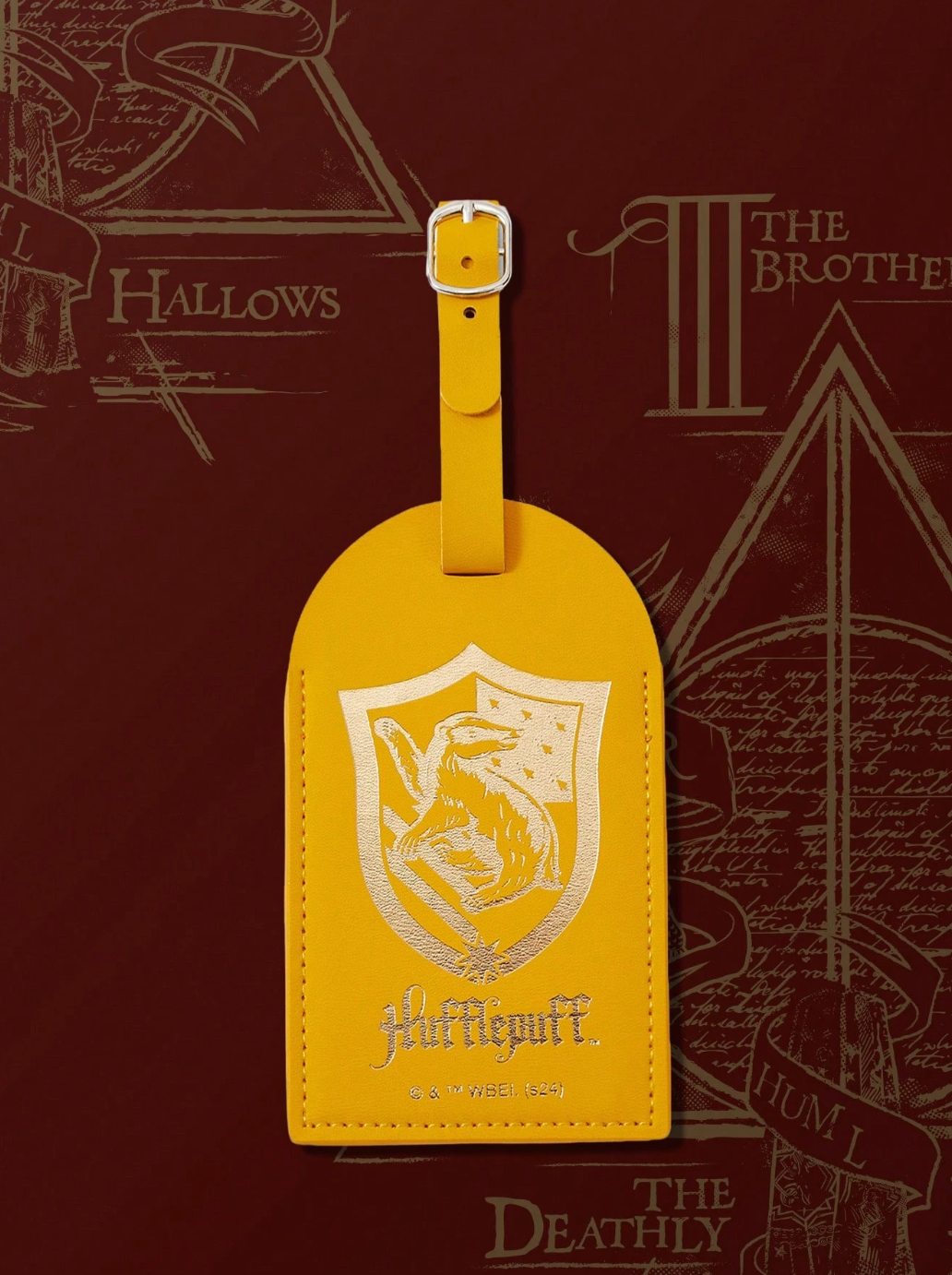 Hogwarts Hufflepuff Luggage Travel Tag