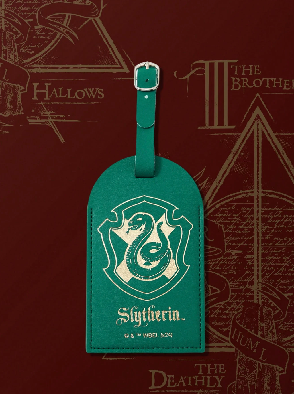 Hogwarts Slytherin Luggage Travel Tag