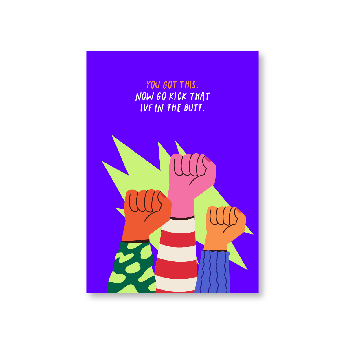 You Got This IVF Good Luck Card