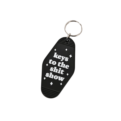 Keys to the Shit Show Keyring