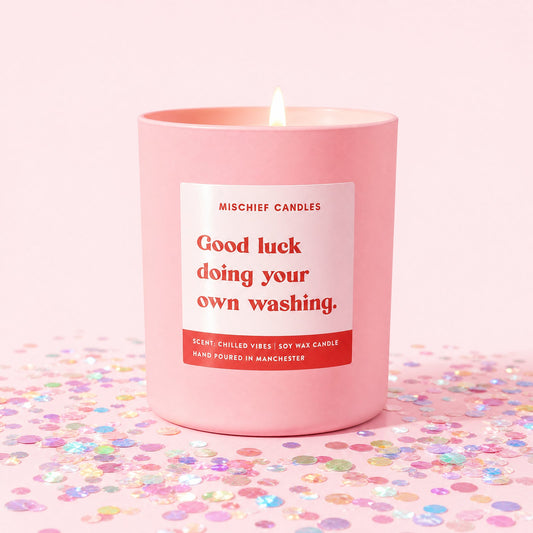 Funny University Gift | Good Luck Doing Your Own Washing