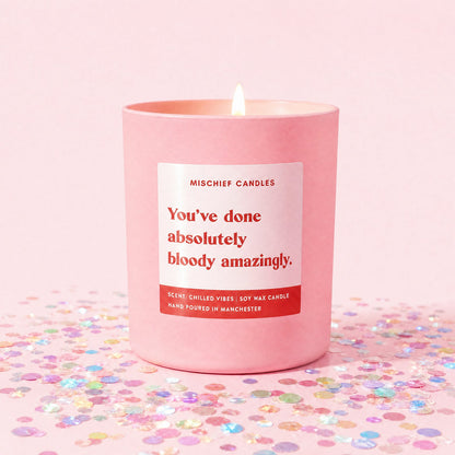 Graduation Congratulations Gift | You've Done Absolutely Bloody Amazingly