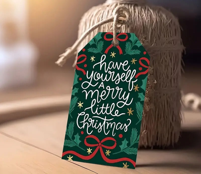 Have Yourself A Merry Little Christmas Gift Tag (Pack of 8)