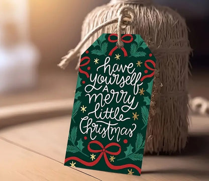 Have Yourself A Merry Little Christmas Gift Tag (Pack of 8)
