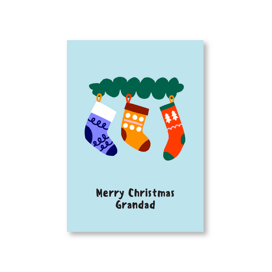 Merry Christmas Grandad (Christmas Card For Grandad)