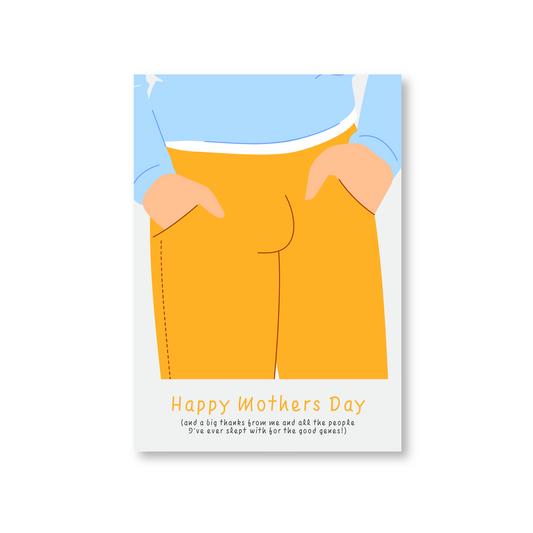 Happy Mothers Day Card (Thanks For The Good Genes)