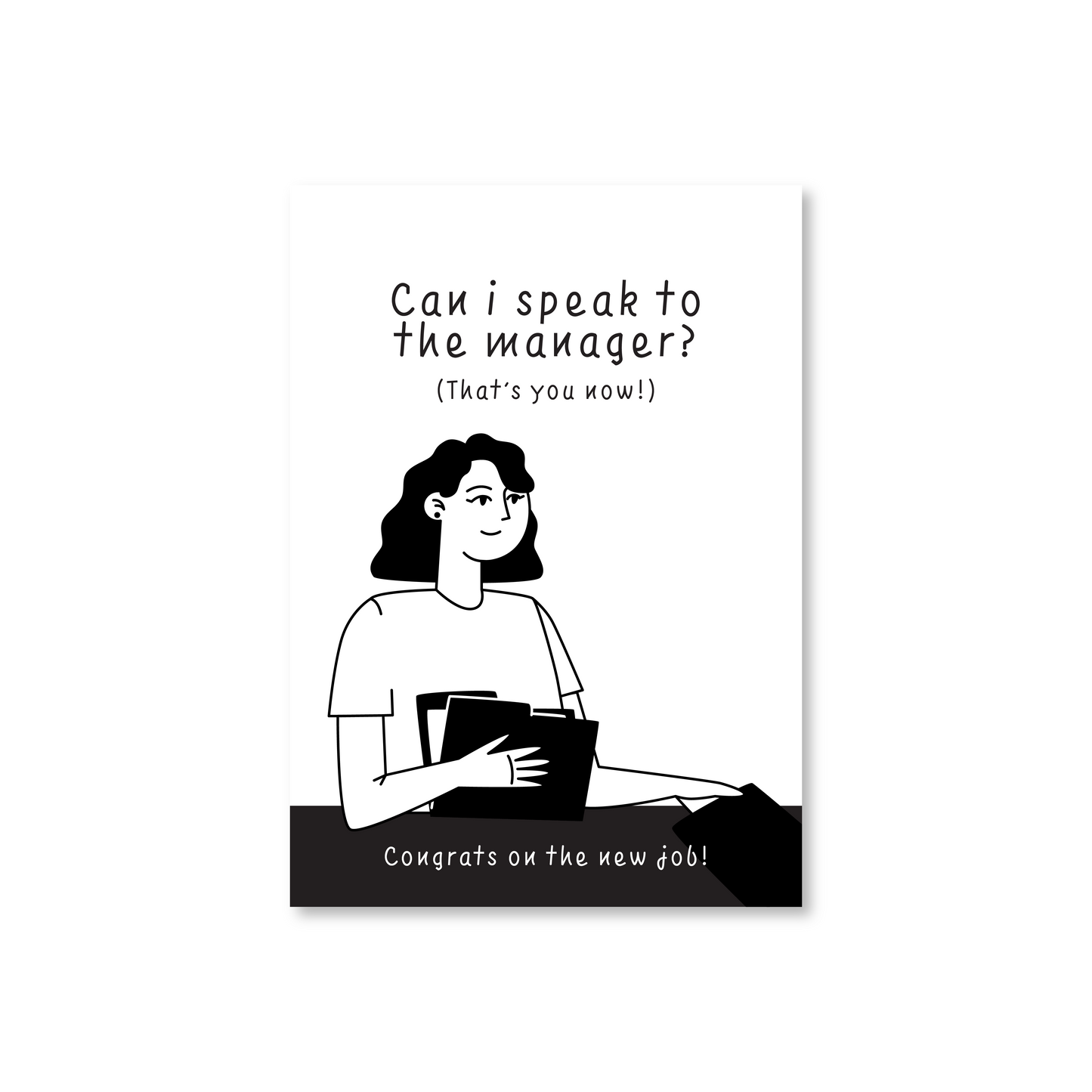 Can I Speak To The Manager? (New Job Card For Managers)