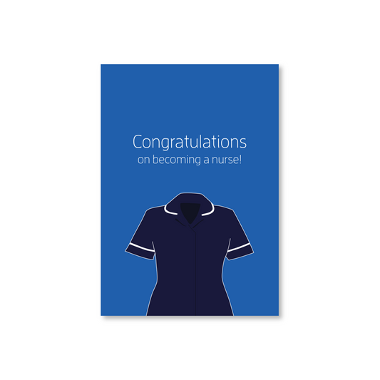 Congrats On Becoming A Nurse New Job Card