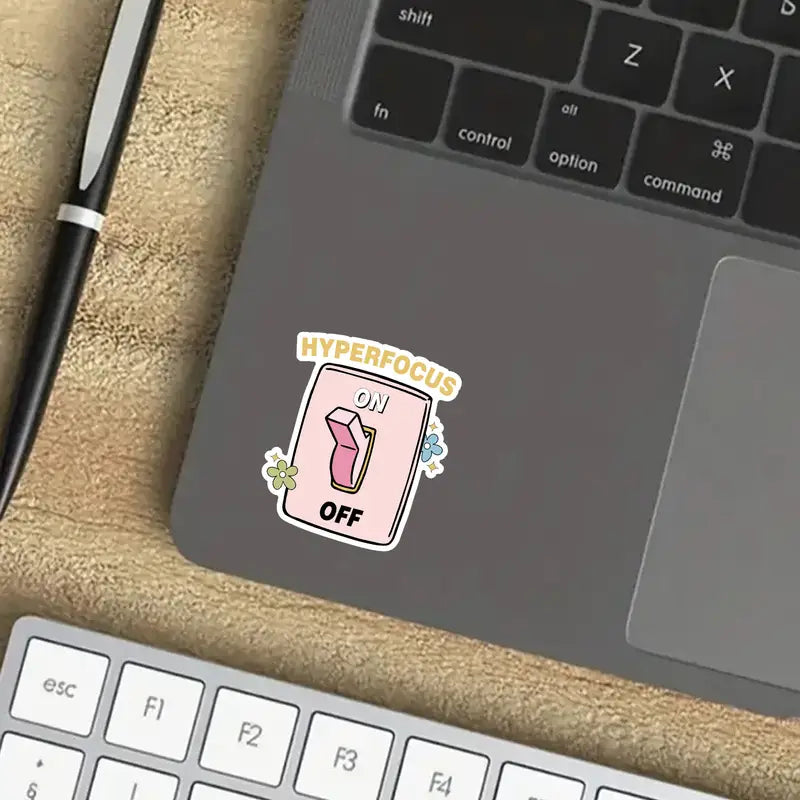 Hyperfocus On/Off Sticker