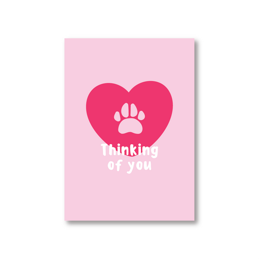 Thinking of You Pet Bereavement Card