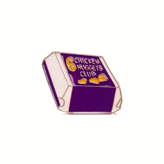 Chicken Nugget Club Pin Badge (Small)
