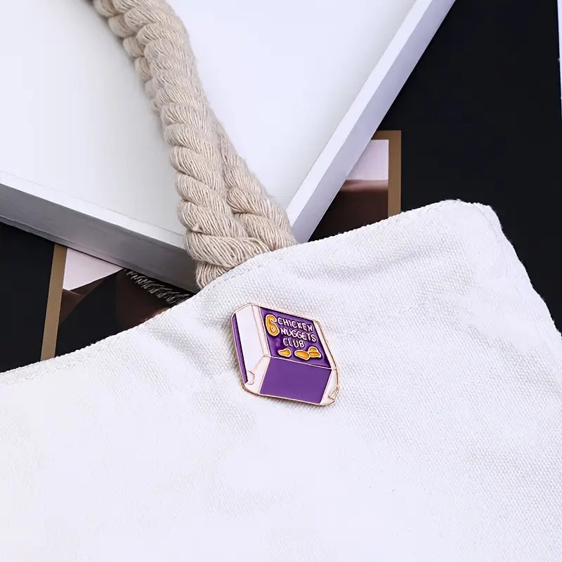 Chicken Nugget Club Pin Badge (Small)