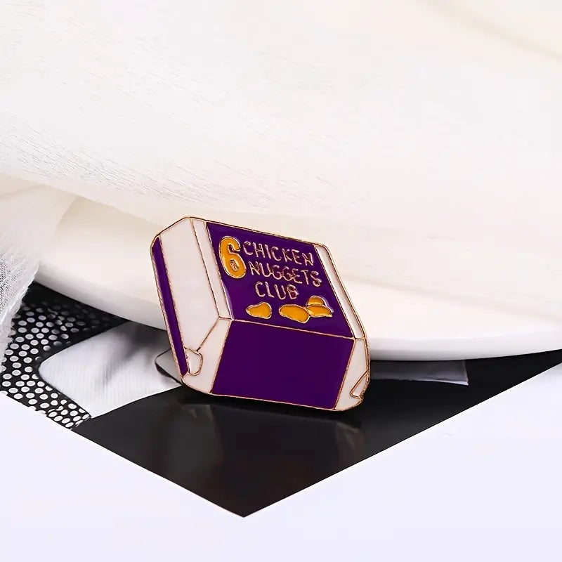 Chicken Nugget Club Pin Badge (Small)