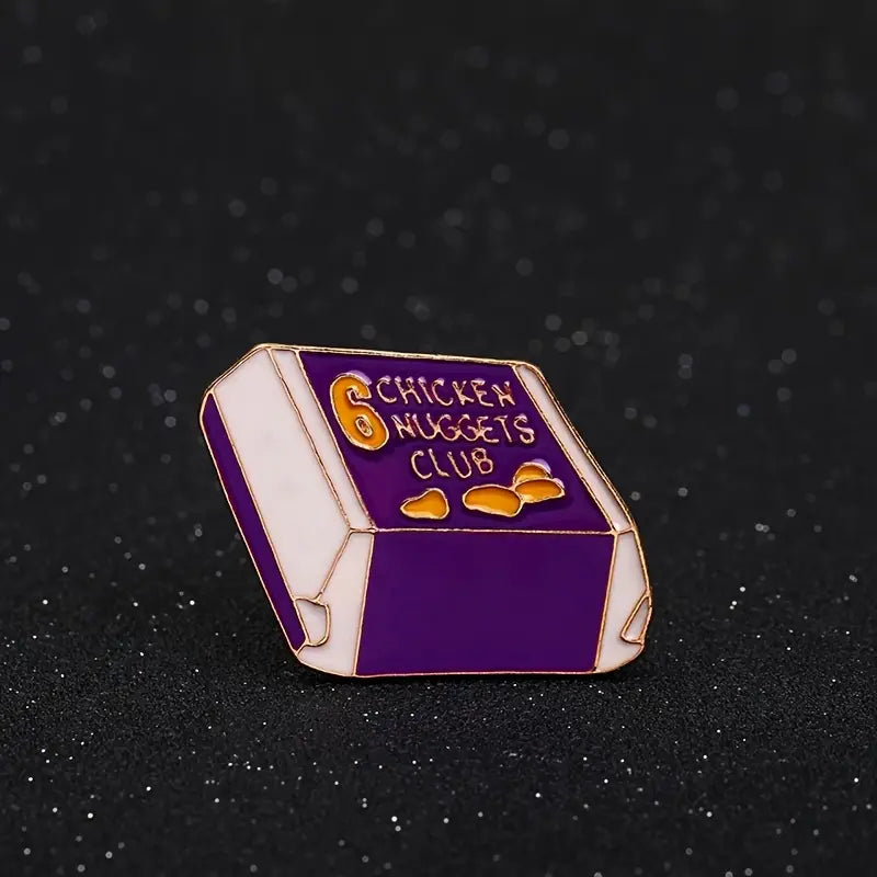 Chicken Nugget Club Pin Badge (Small)