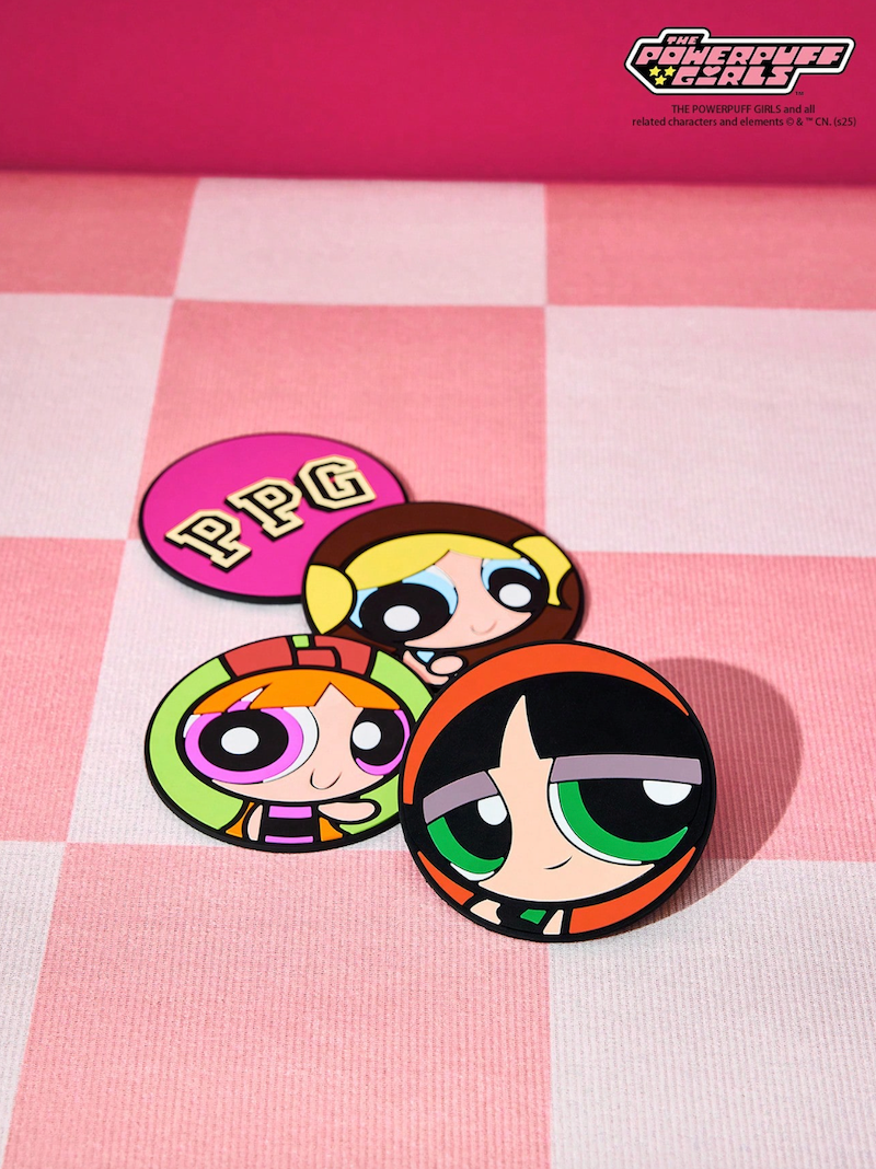 Pack of 4 Powerpuff Girls Drinks Coasters